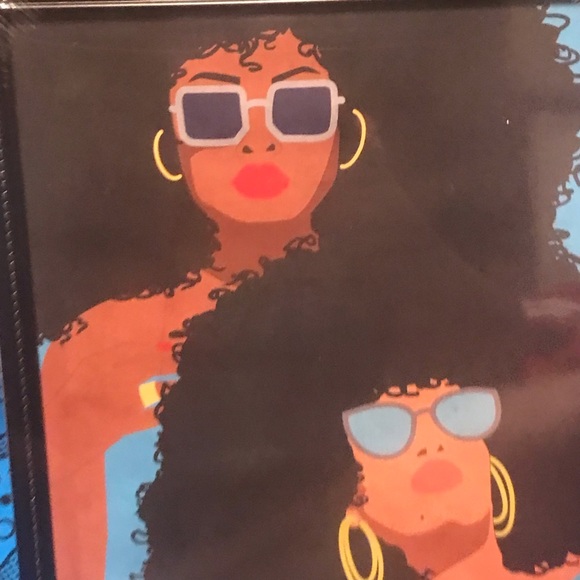 Beautiful Hair African American Women Framed Art - Picture 7 of 9